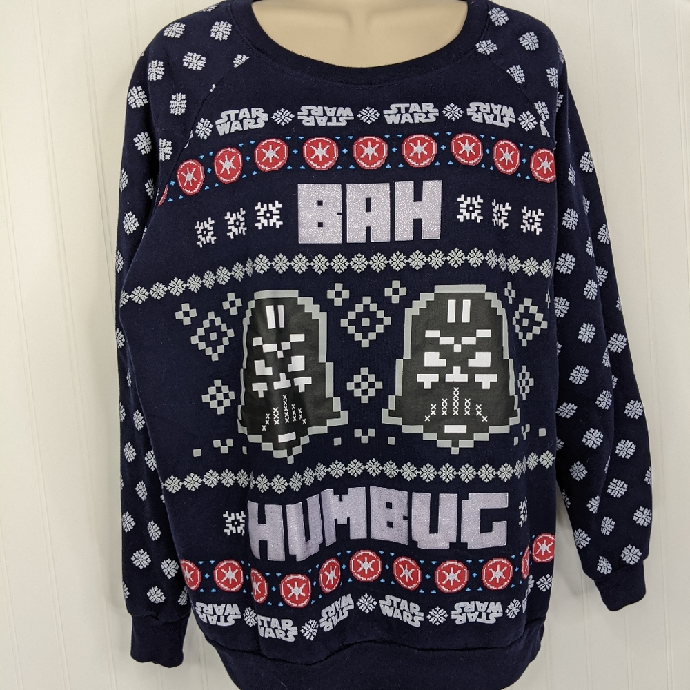 STAR WARS 'Bah Humbug' Christmas Sweater - Picture 2 of 10